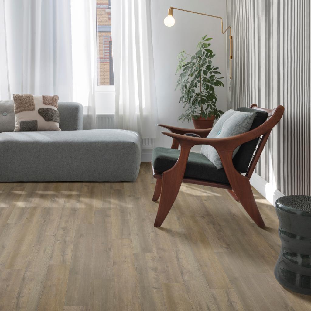 SPC ламинат "Adelar" Eterna Acoustic 05871 Major Oak (1220*181*6 мм) — купить в Казани