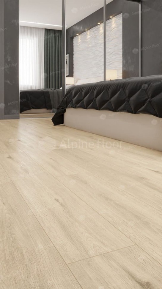 Виниловый ламинат "Alpine Floor" Classic Light MC Дуб Ваниль (1220*183*3,5 мм) — купить в Казани