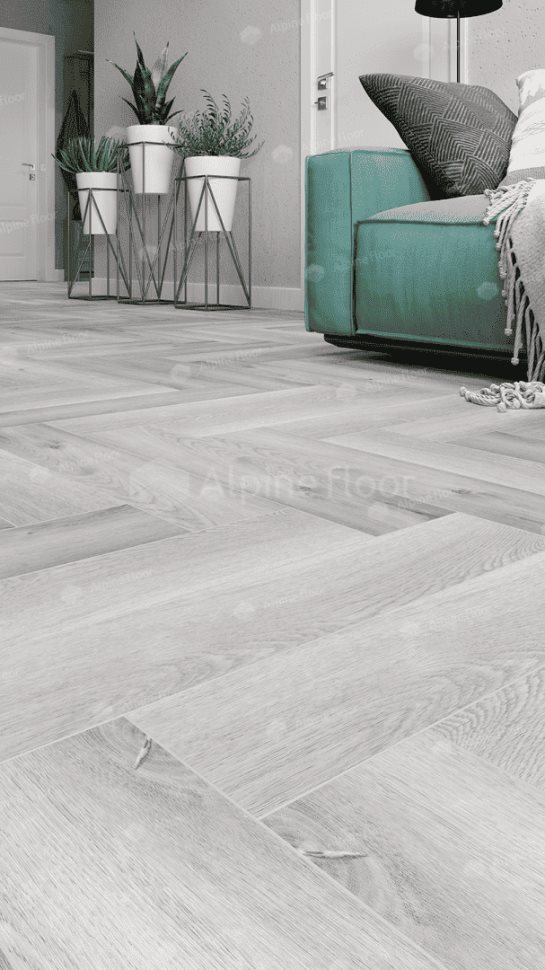 Виниловый ламинат "Alpine Floor" Parquet Light Дуб Лейтена (600*125*4 мм) — купить в Казани