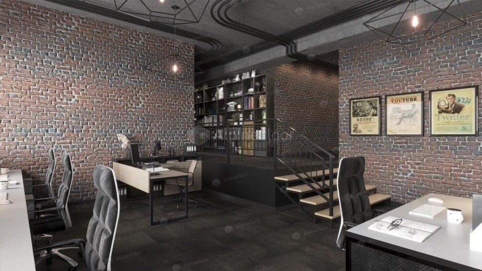 Виниловая плитка "Alpine Floor" Light Stone Ларнака (608*303*2,5 мм) — купить в Казани