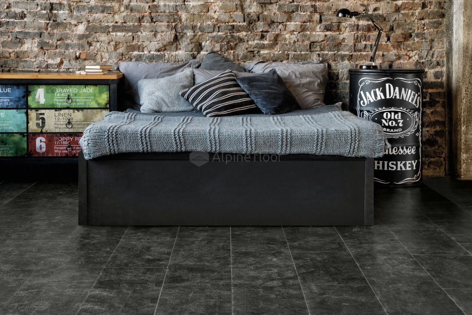 Замковая ПВХ плитка Ларнака  (609,6*304,8*4мм) — купить в Казани