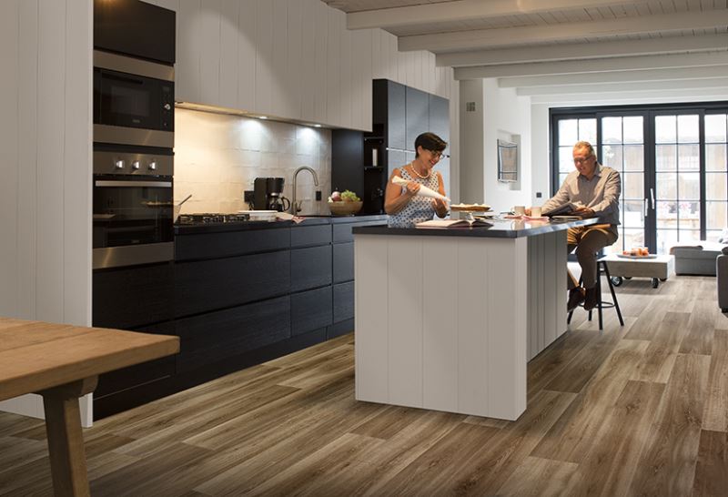 Замковая ПВХ плитка "Berry Alloc" Pure Click Lime Oak 966D (1326*204*5мм) — купить в Казани