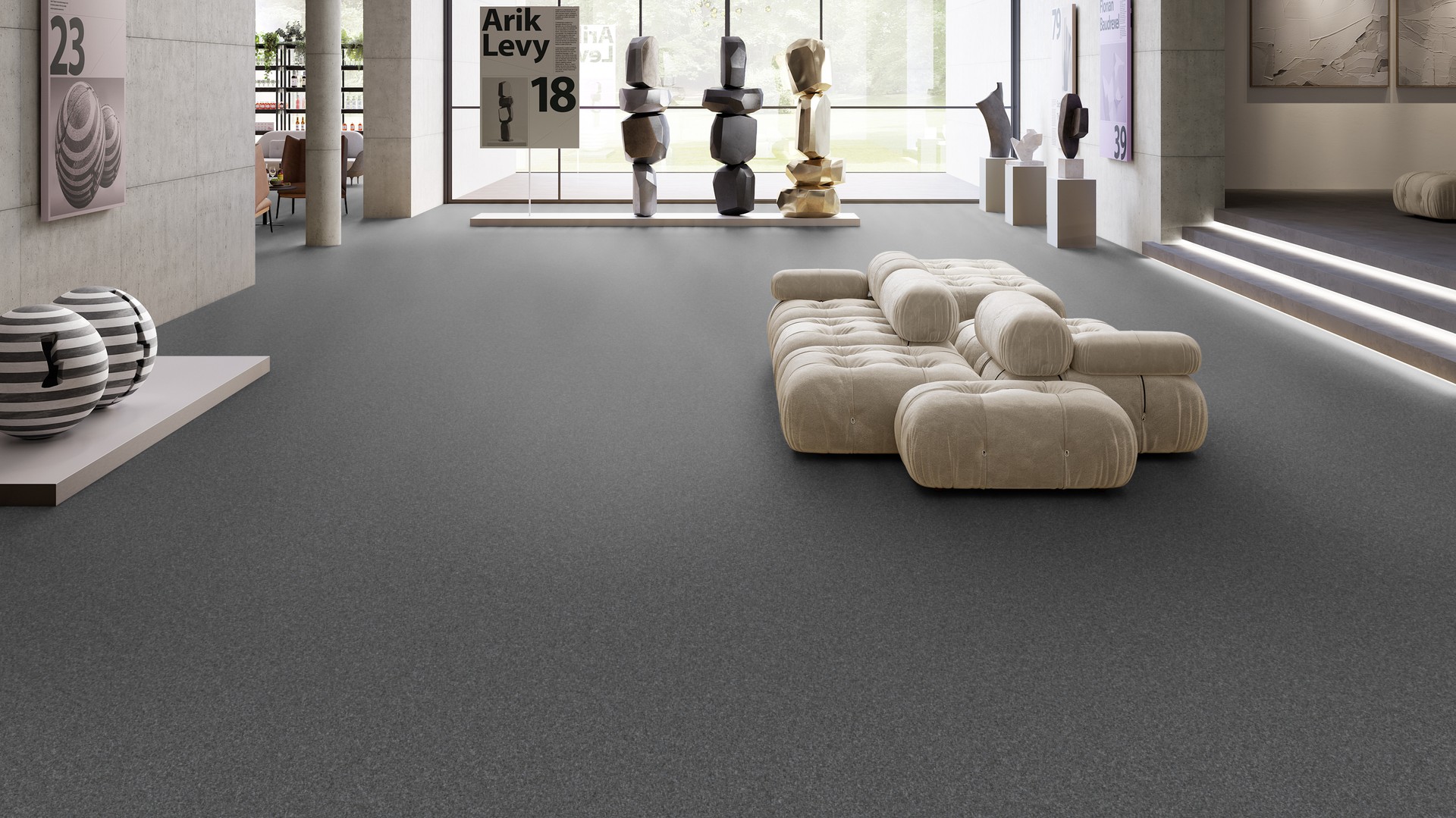 Ковровая плитка Medusa Tile 98 (500*500*5 мм) — купить в Казани