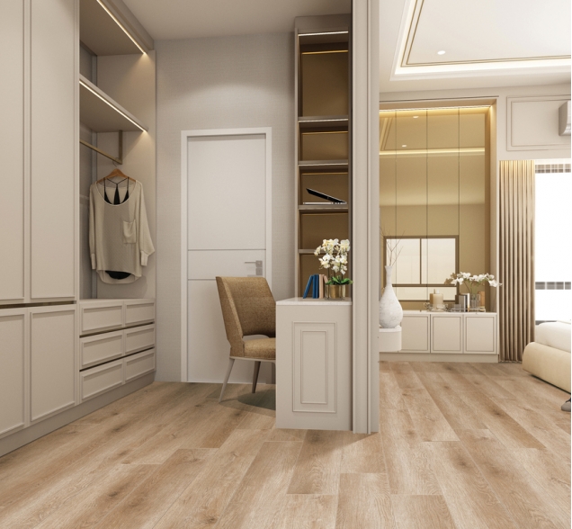 SPC ламинат "CronaFloor" Nano 4V Дуб Бремен (1200*180*3,5 мм) — купить в Казани