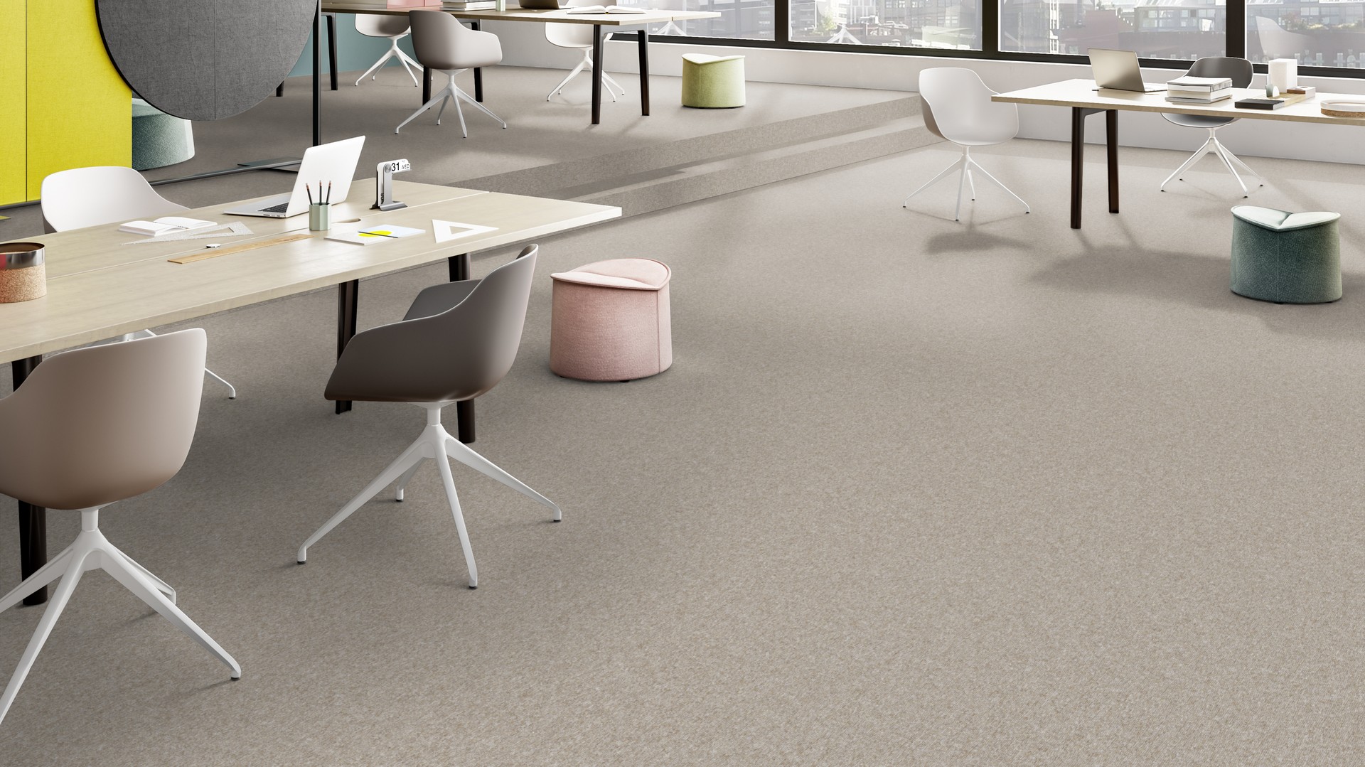 Ковровая плитка Medusa Tile 33 (500*500*5 мм) — купить в Казани