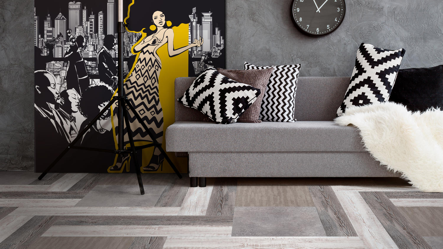 Виниловая плитка "Tarkett" Blues Brighton (457,2*457,2*3 мм) — купить в Казани