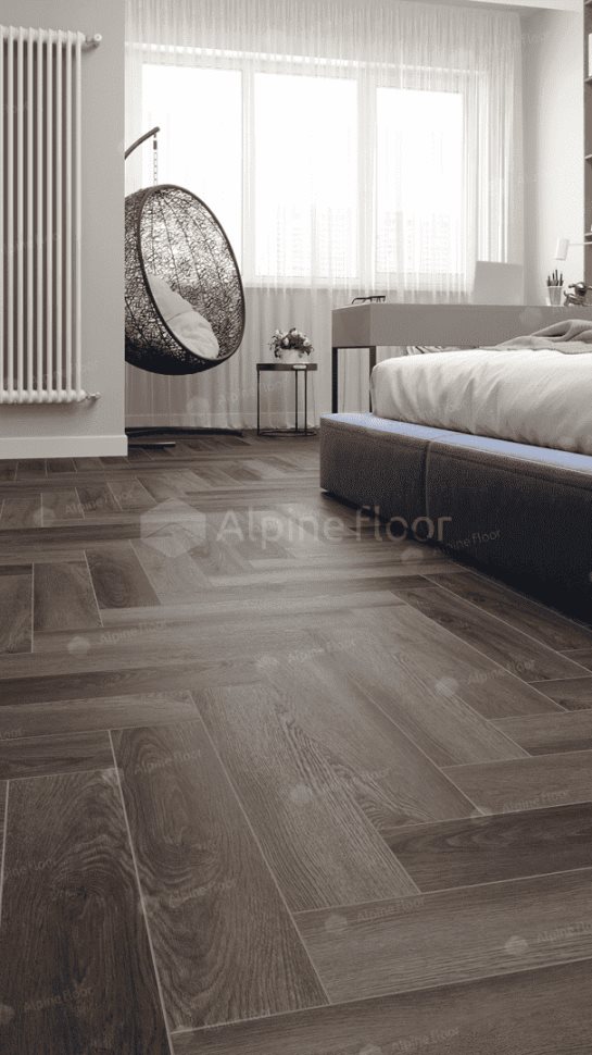 Виниловый ламинат "Alpine Floor" Parquet Light Дуб Фафнир (600*125*4 мм) — купить в Казани