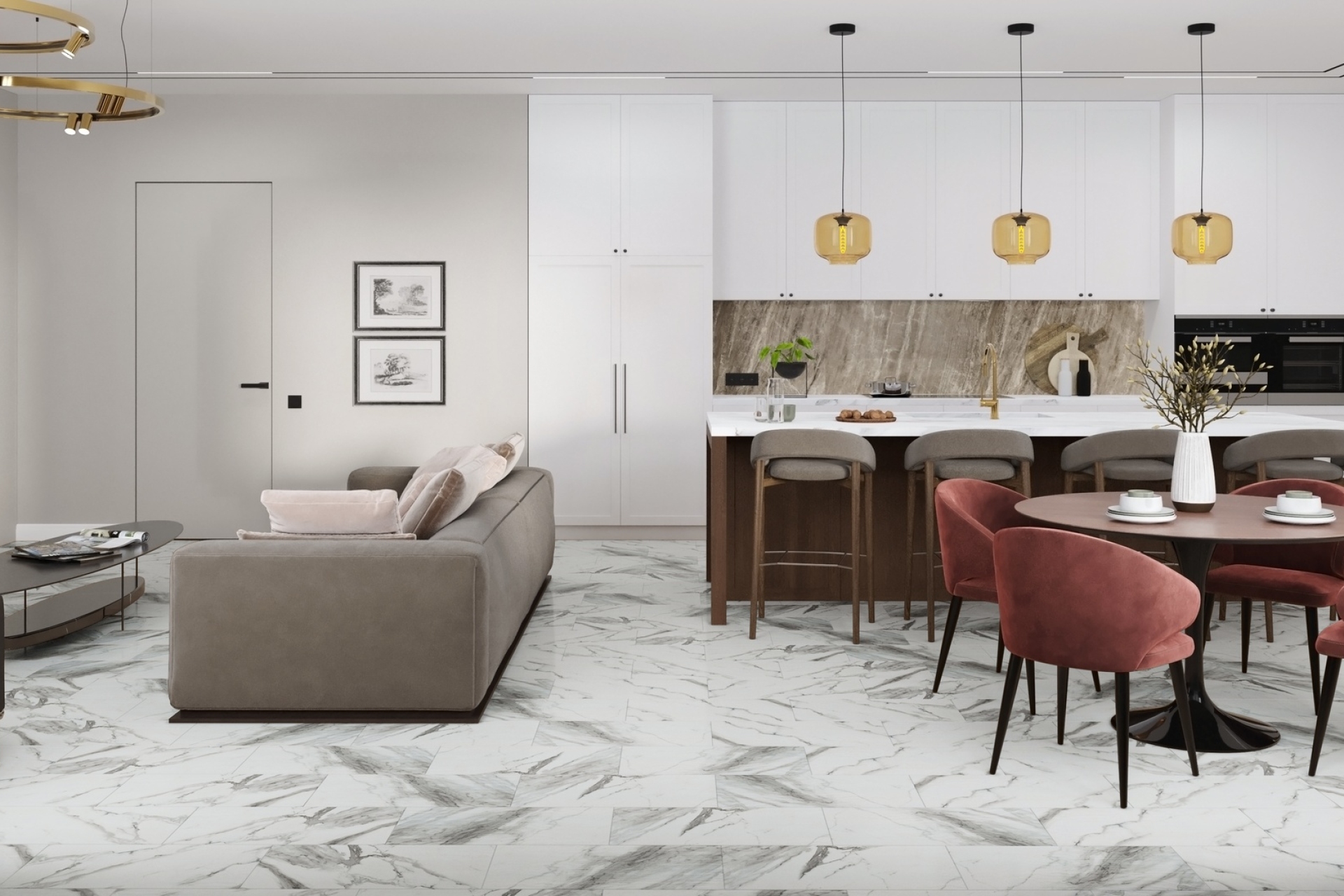 SPC плитка «Damy Floor» Эверест (610*305*5 мм) — купить в Казани