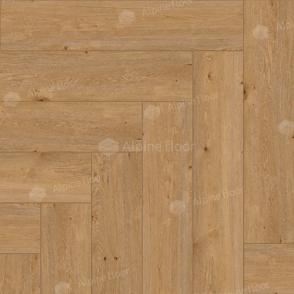 Виниловый ламинат "Alpine Floor" Parquet Light Дуб Хатиса (600*125*4 мм) — купить в Казани