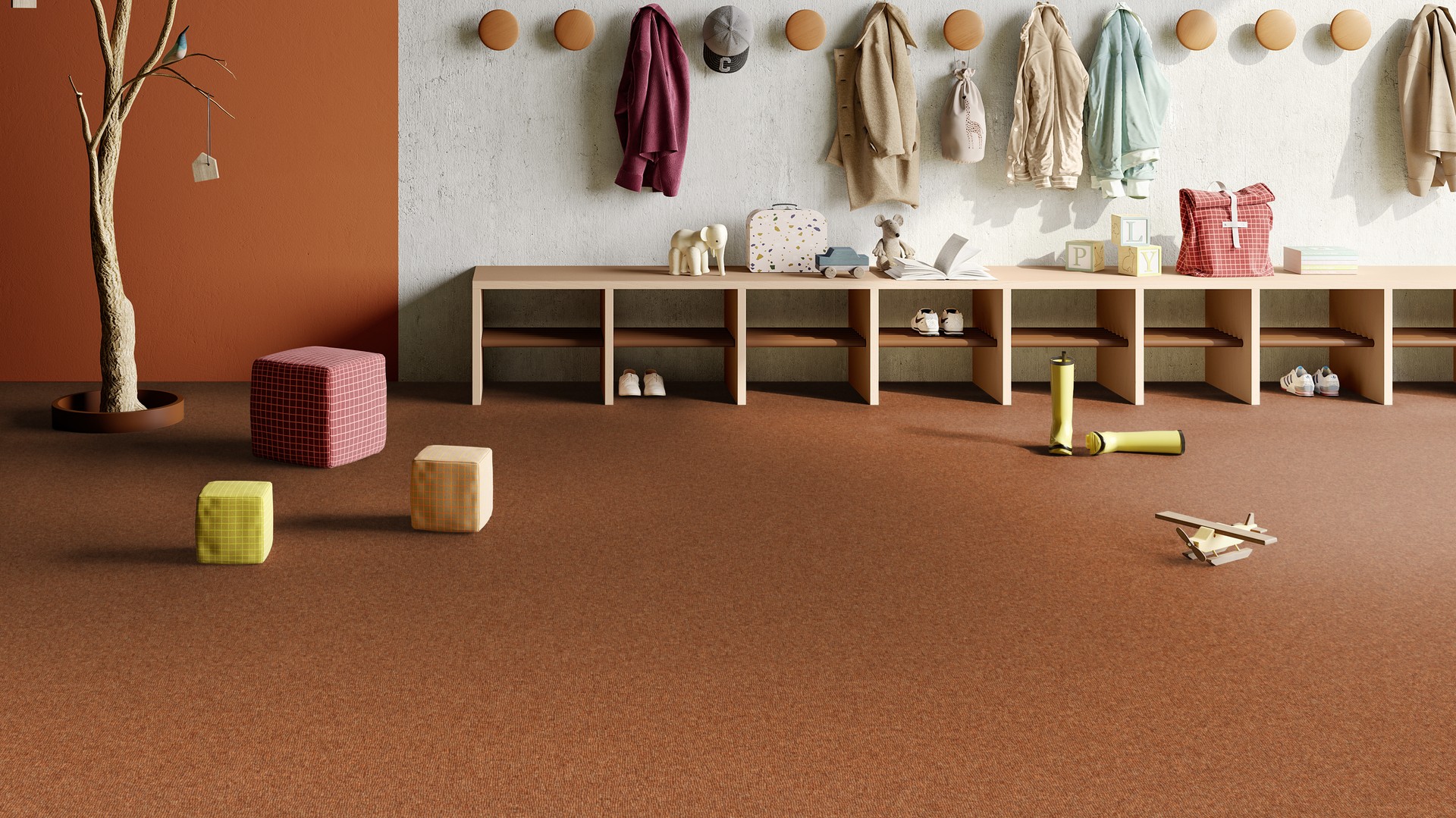 Ковровая плитка Medusa Tile 84 (500*500*5 мм) — купить в Казани