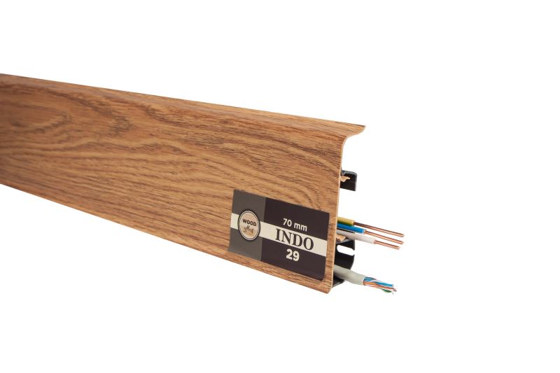 Плинтус "Arbiton" Indo Дуб Лютея (2500*26*70 мм) — купить в Казани