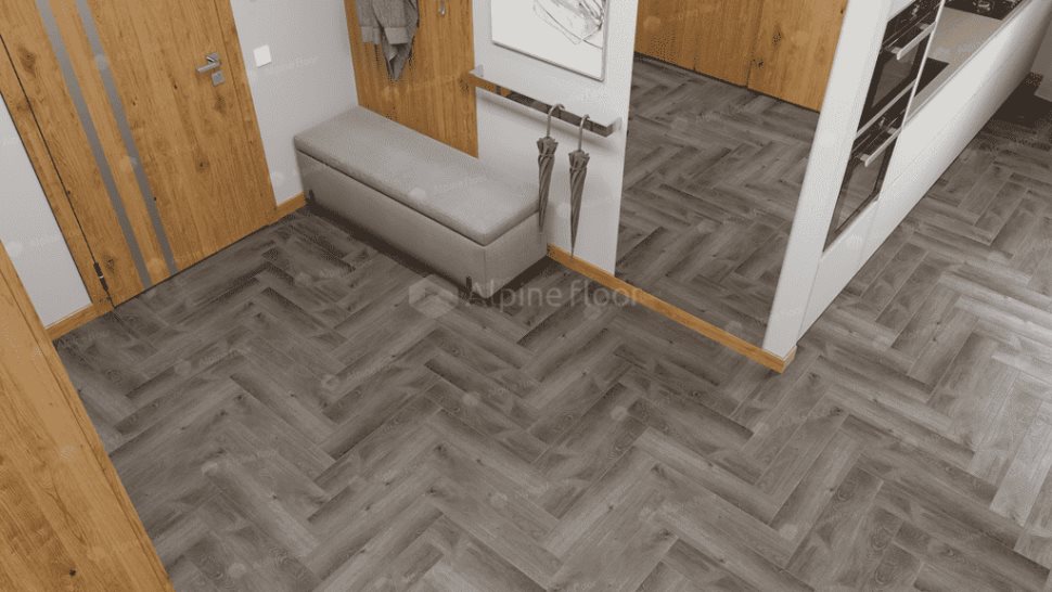 Виниловый ламинат "Alpine Floor" Parquet Light Дуб Мерга (600*125*4 мм) — купить в Казани