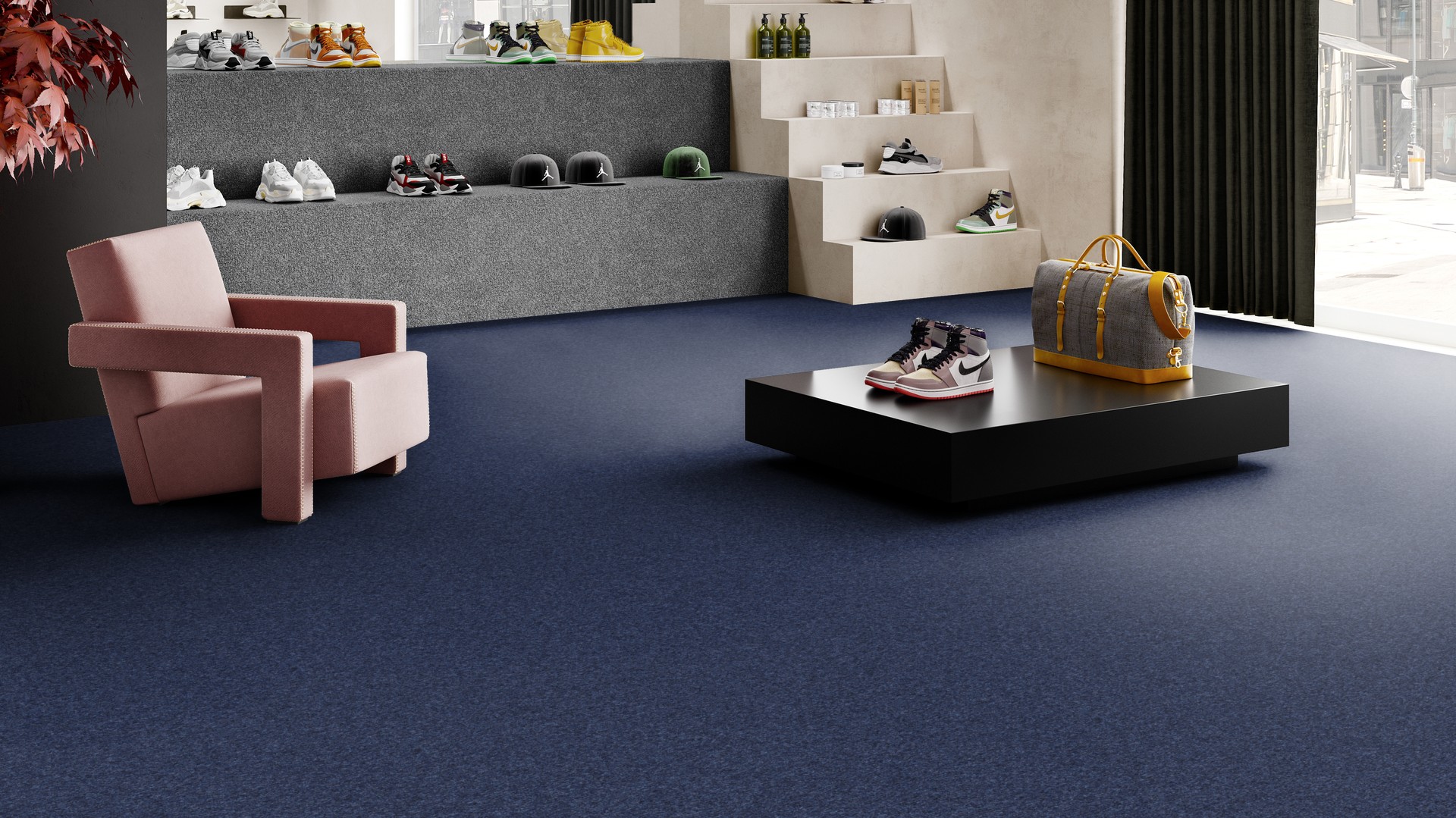 Ковровая плитка Medusa Tile 77 (500*500*5 мм) — купить в Казани