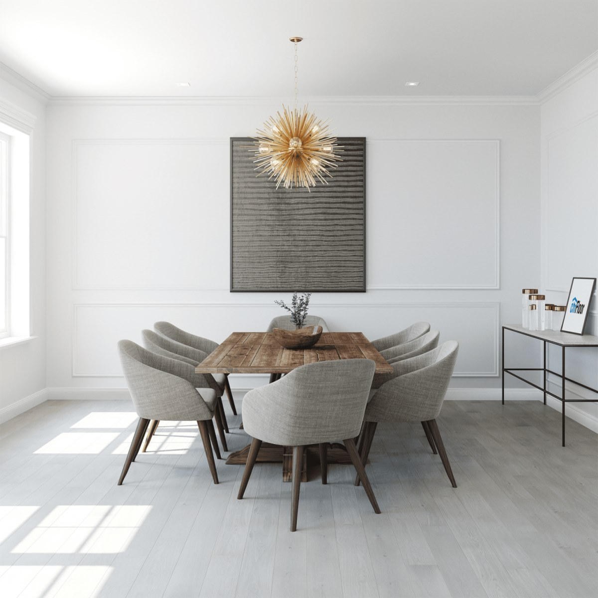 Виниловое напольное покрытие ScandiWood 05 Дуб Ледяной (180*1220*5 мм) — купить в Казани