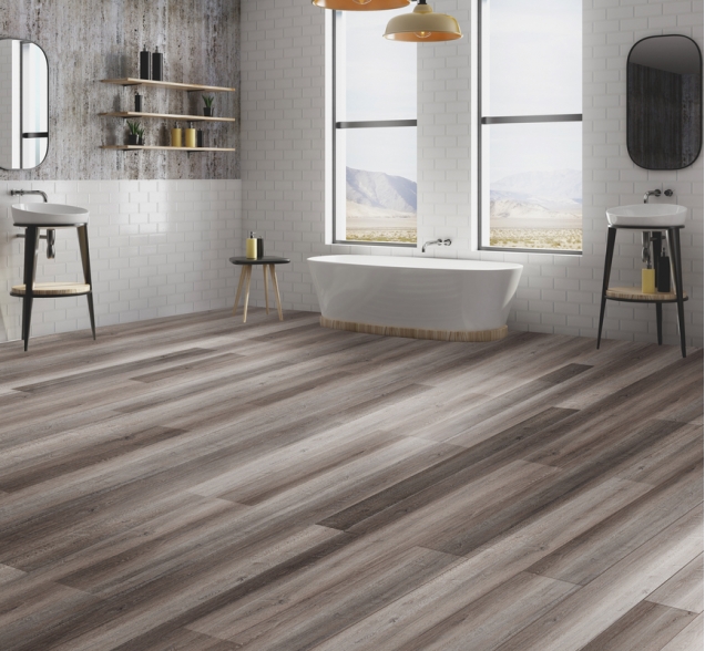 SPC ламинат "CronaFloor" Wood 4V Дуб Горный (1200*180*4 мм) — купить в Казани