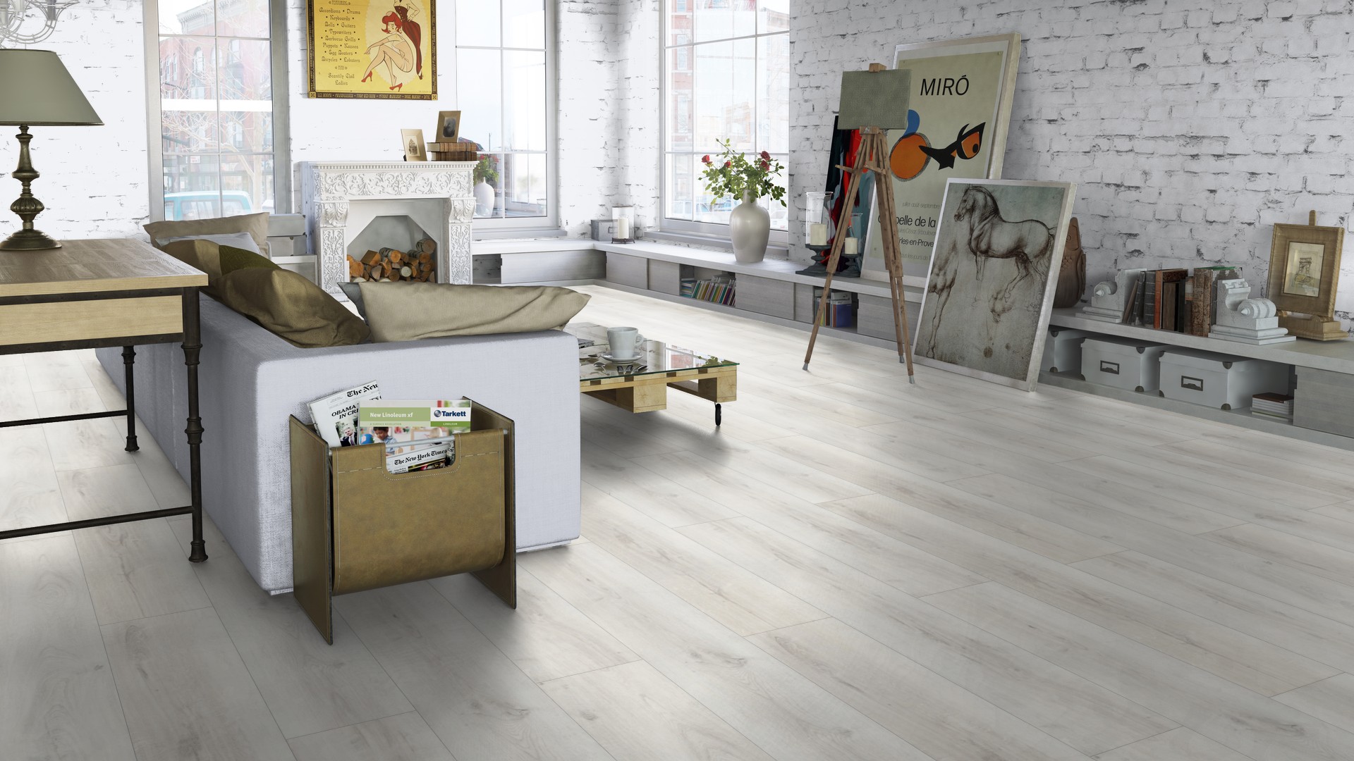 SPC ламинат "Tarkett" Deep House Patrick (1400*225*4,6 мм) — купить в Казани