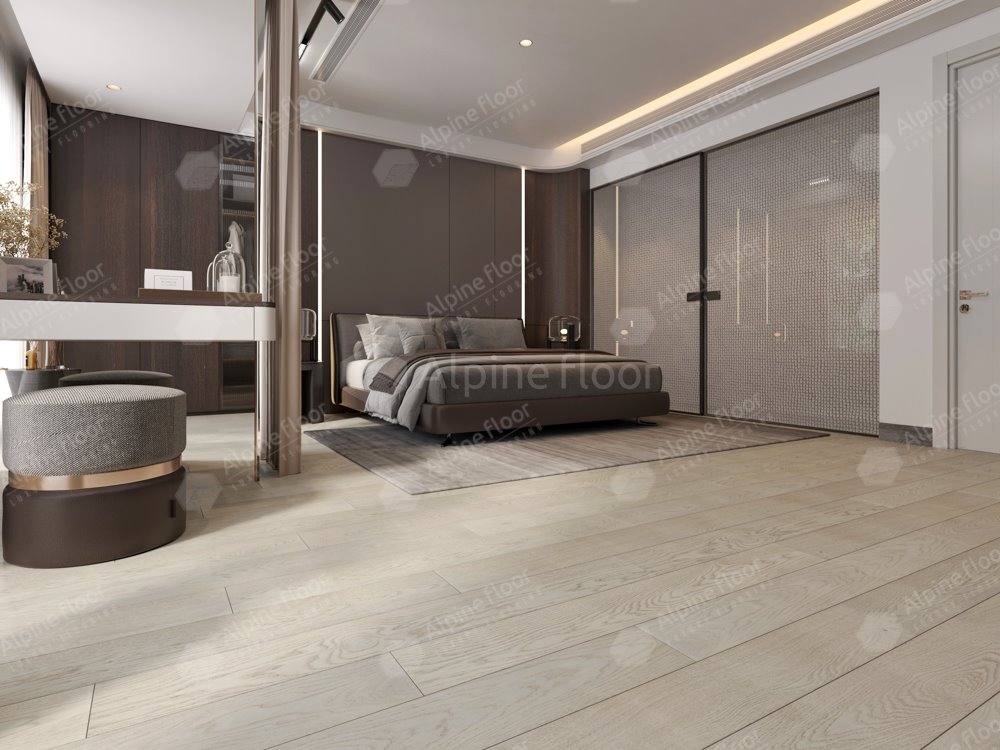 Инженерная доска "Alpine Floor" Дуб Монблан (400-1200*165*12 мм) — купить в Казани