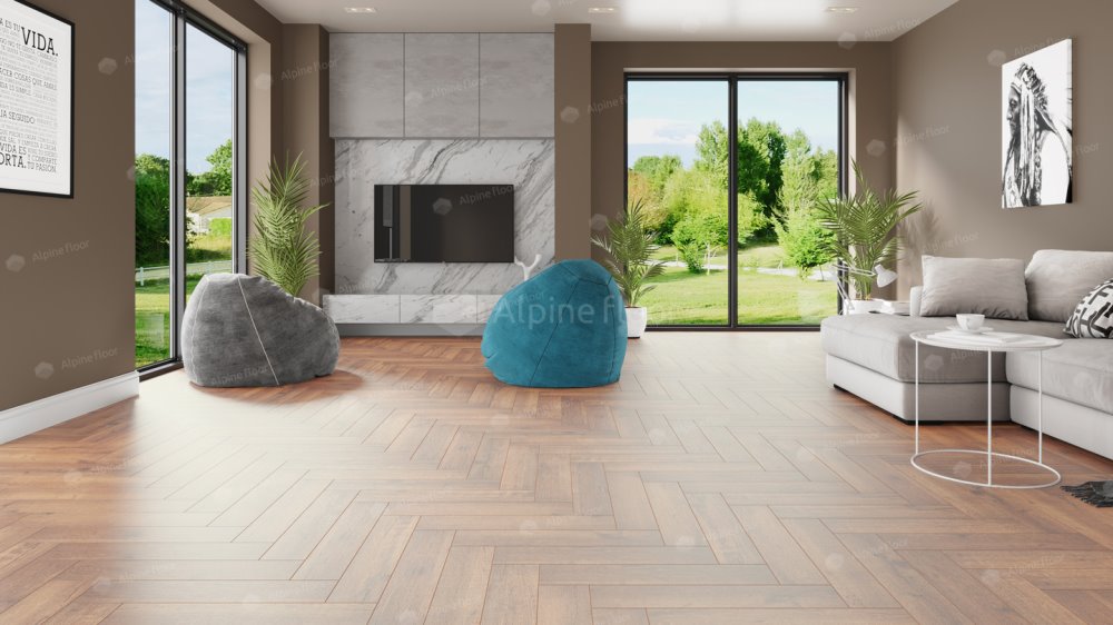 ABA Ламинат "Alpine Floor" Дуб Royal ECO (600*125*8 мм) — купить в Казани