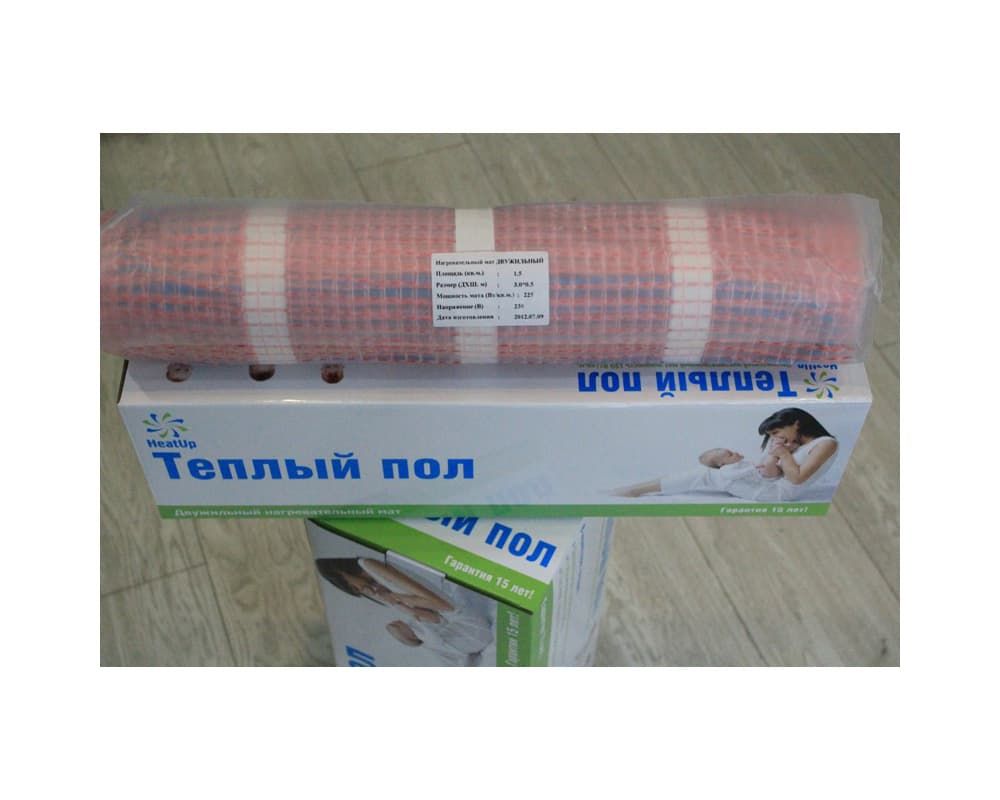 Пленочный теплый пол "HeatUp" 0,5*6м монтажный комплект — купить в Казани