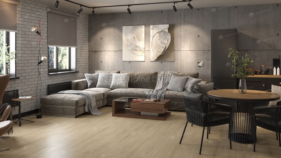 Виниловый ламинат "Alpine Floor" Grand Sequoia Кипарисовая (1220*183*4 мм) — купить в Казани