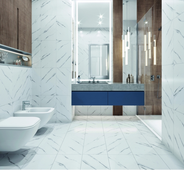 SPC ламинат "CronaFloor" Stone 4V Калакатта (600*300*4 мм) — купить в Казани