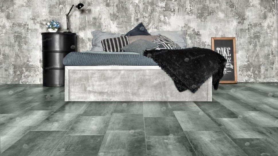 Виниловая плитка "Alpine Floor" Light Stone Корнуолл (608*303*2,5 мм) — купить в Казани