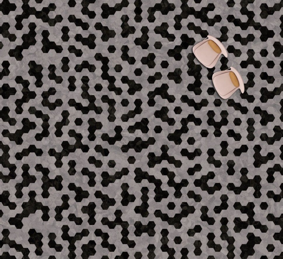 Виниловая плитка "Moduleo" Moods Hexagon 336 (226,32*196*2,5 мм) — купить в Казани