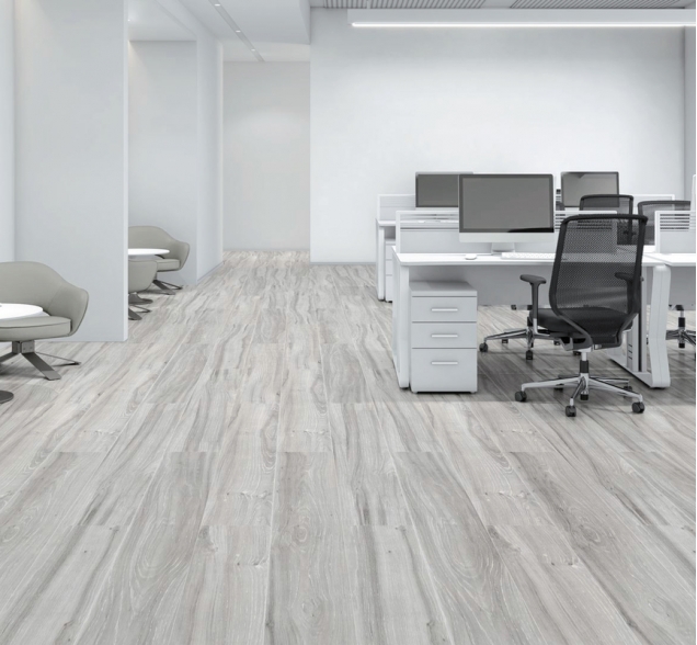 SPC ламинат "CronaFloor" Wood 4V Дуб Атланта (1200*180*4 мм) — купить в Казани