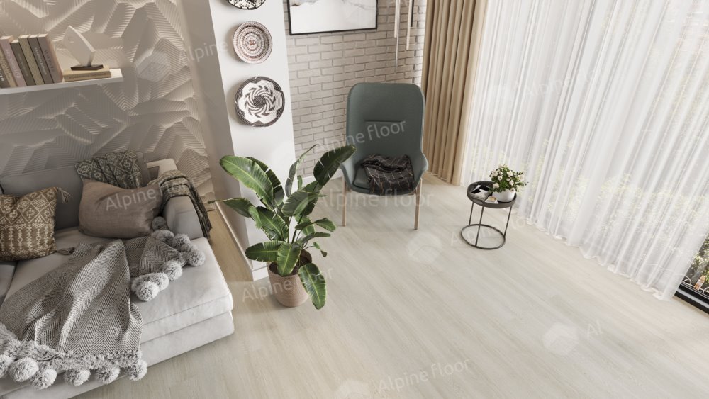 SPC Ламинат "Alpine Floor" Виваче (1220*183*4 мм) — купить в Казани