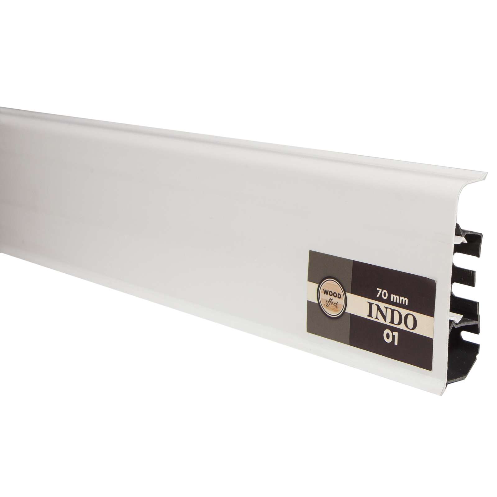 Плинтус "Arbiton" Indo Белый (2500*26*70 мм) — купить в Казани