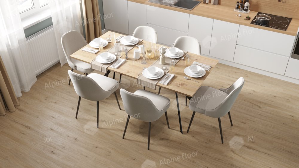 SPC Ламинат "Alpine Floor" Ларго (1220*183*4 мм) — купить в Казани