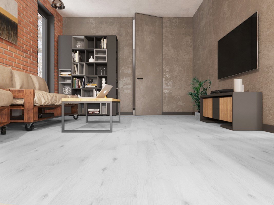 Замковая ПВХ плитка "Art Tile" Ясень Эдмонтон (920*150*4 мм) — купить в Казани