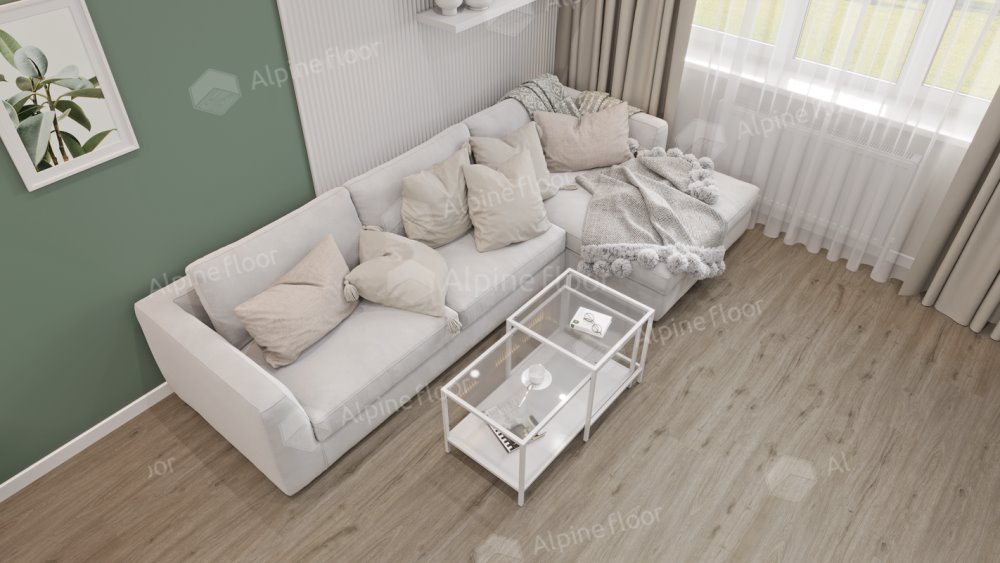 SPC Ламинат "Alpine Floor" Прэсто (1220*183*4 мм) — купить в Казани