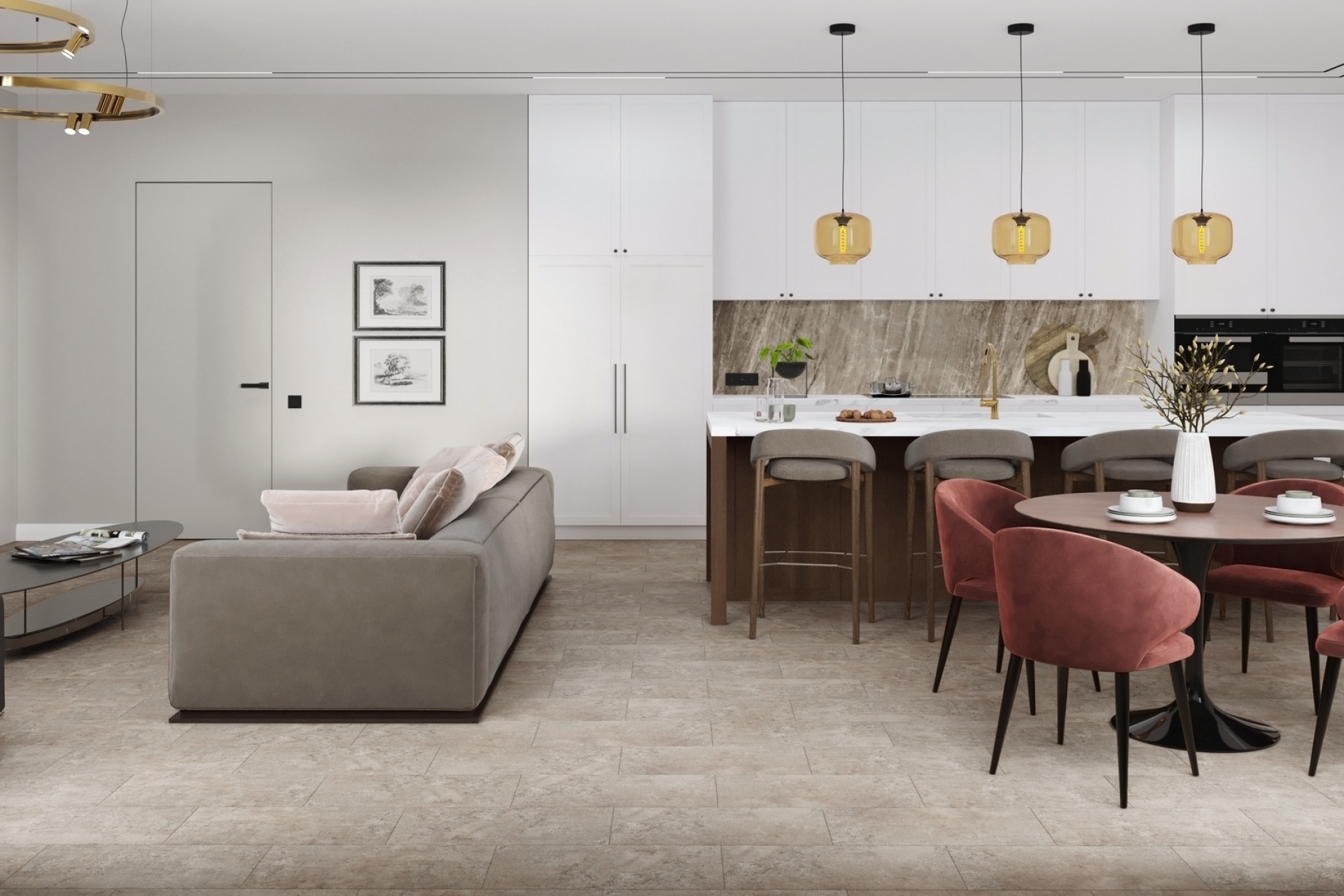 SPC плитка «Damy Floor» Эйгер (610*305*5 мм) — купить в Казани