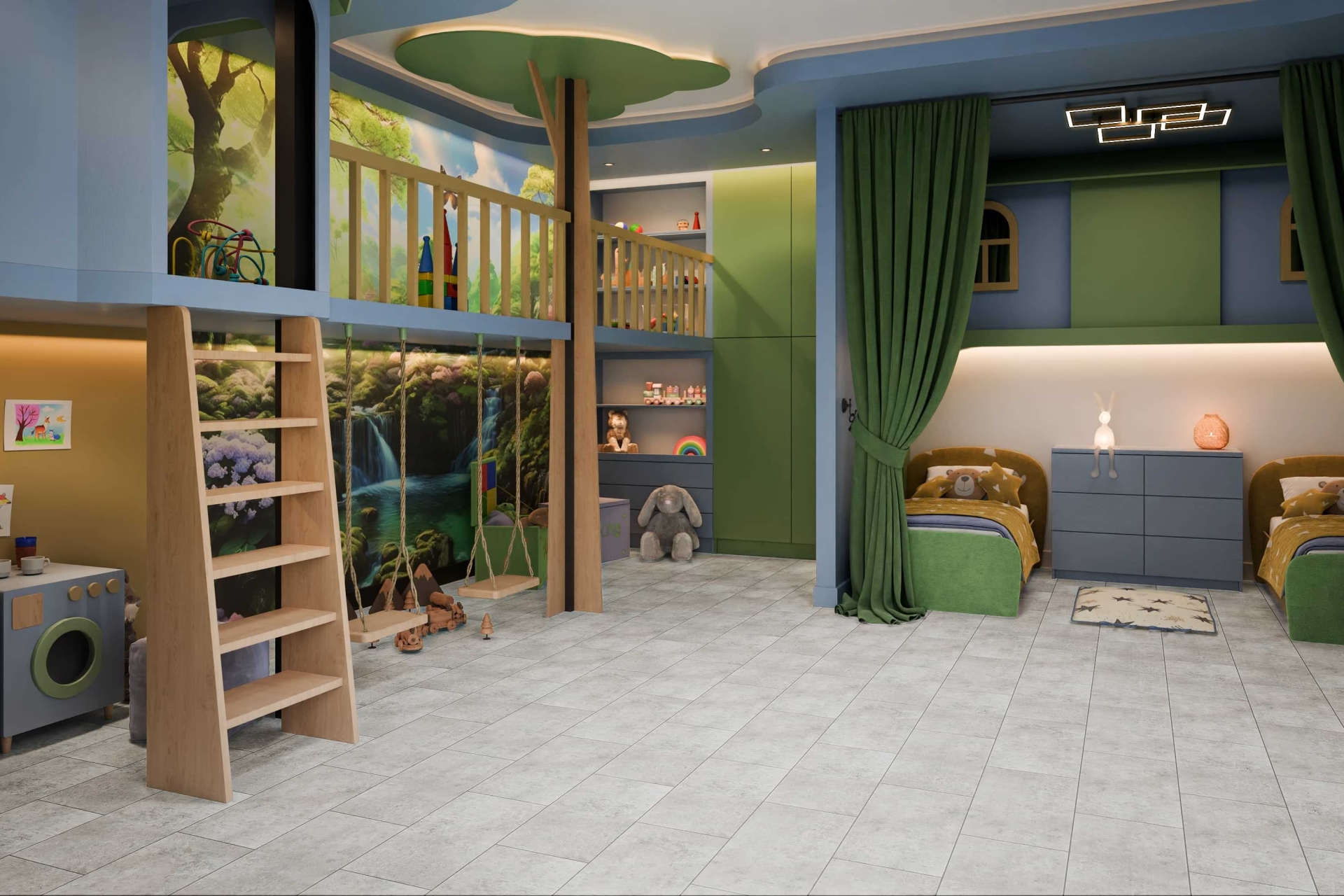 SPC плитка «Damy Floor» Фудзияма (610*305*5 мм) — купить в Казани