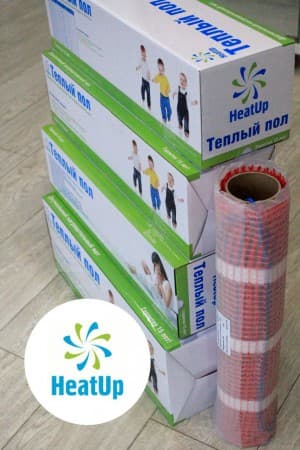 Нагревательный мат "HeatUp" 2,0 м2 — купить в Казани