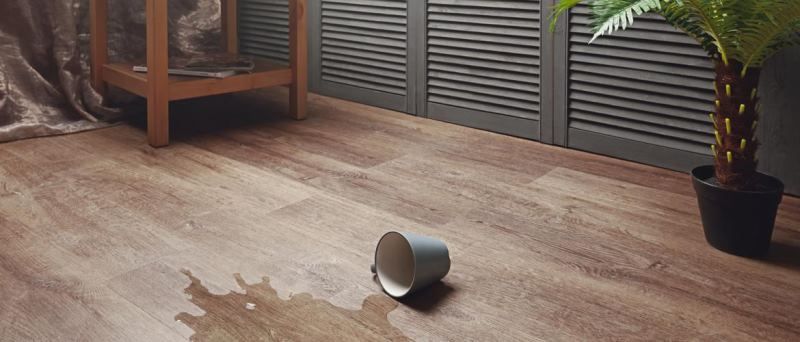 Кварцвиниловая плитка "Aquafloor" AF6033 Glue (1219,2*177,8*2 мм) — купить в Казани