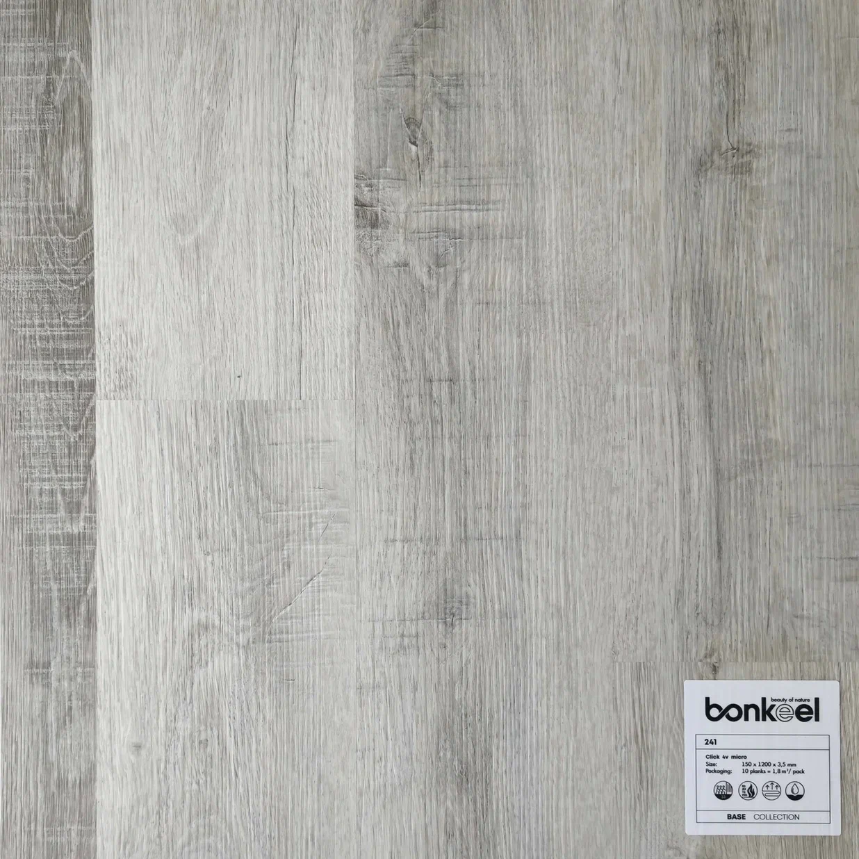 Плитка ПВХ "Bonkeel" Base New 241 (1220*150*3,5 мм) — купить в Казани