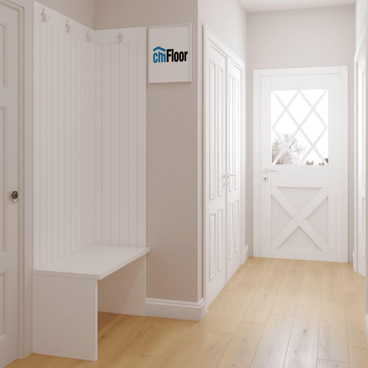 Виниловое напольное покрытие ScandiWood 09 Дуб Орегон (180*1220*5 мм) — купить в Казани