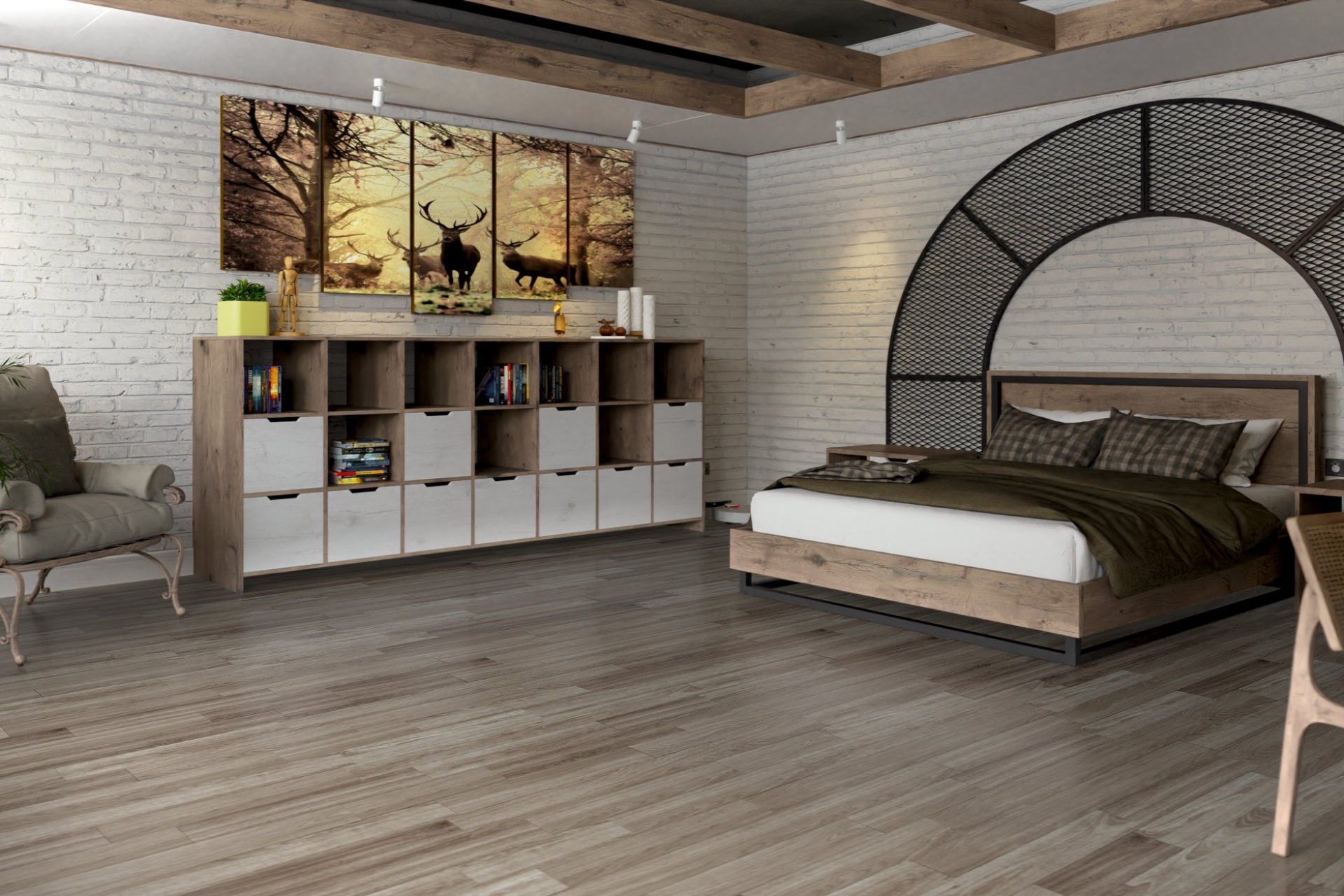 Инженерный паркет «Damy Floor» Скандинавский (укладка палуба) — купить в Казани