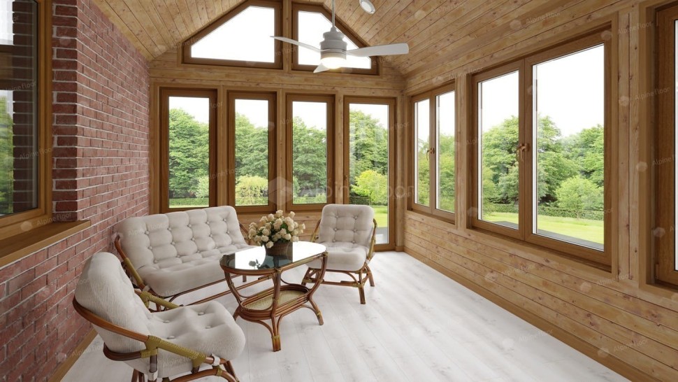 Виниловый ламинат "Alpine Floor" Classic Light MC Дуб Выбеленный (1220*183*3,5 мм) — купить в Казани