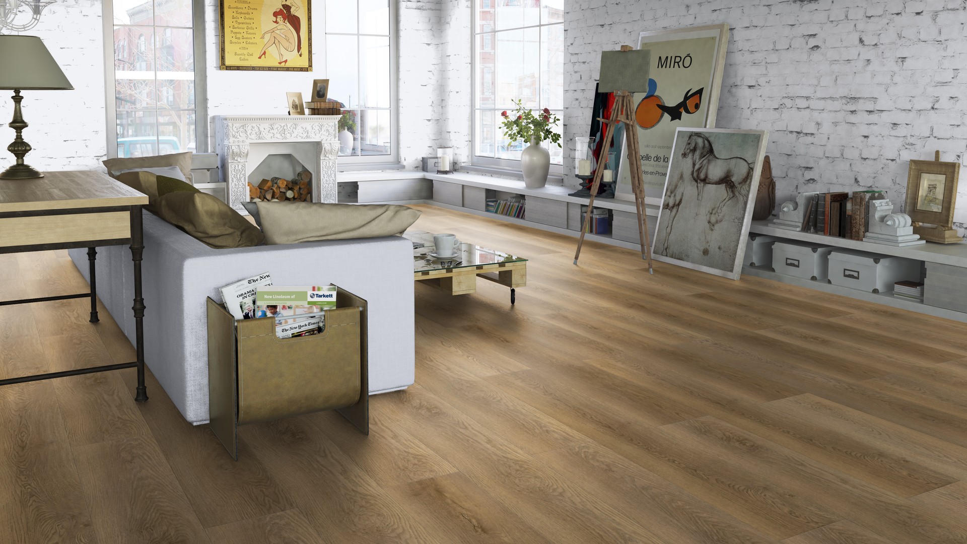 SPC ламинат "Tarkett" Deep House Stanley (1400*225*4,6 мм) — купить в Казани