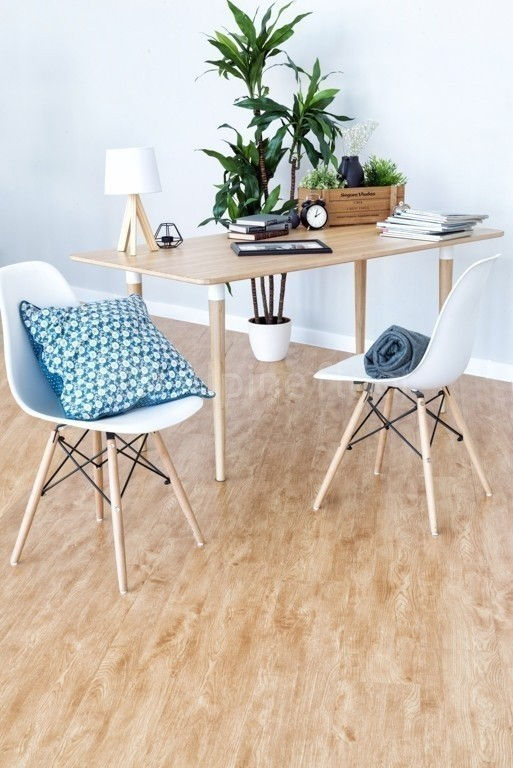 Замковая ПВХ плитка "Alpine Floor" Бук  (1220*183*4мм) — купить в Казани