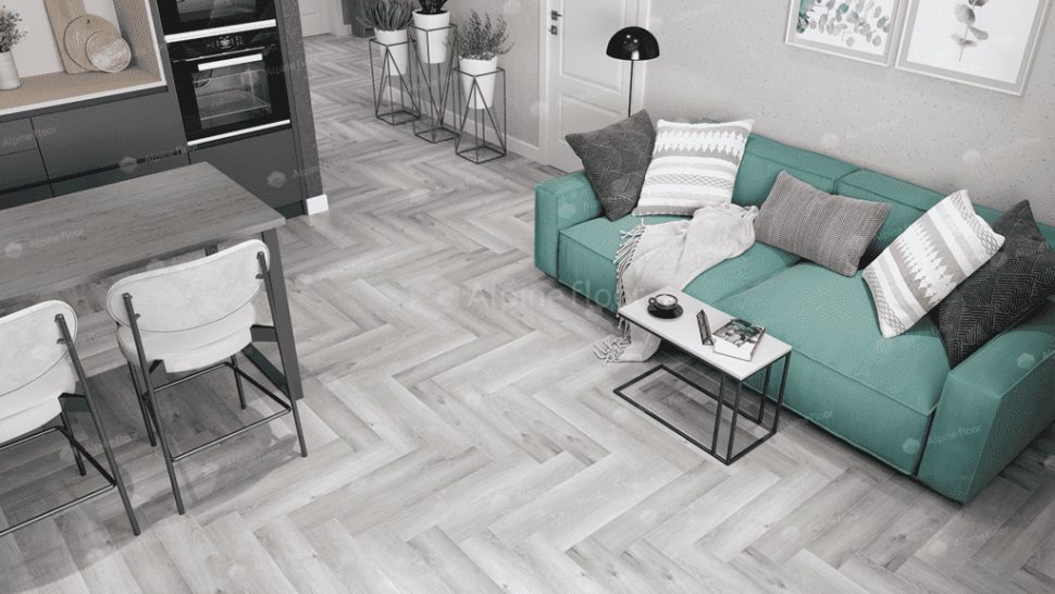 Виниловый ламинат "Alpine Floor" Parquet Light Дуб Лейтена (600*125*4 мм) — купить в Казани
