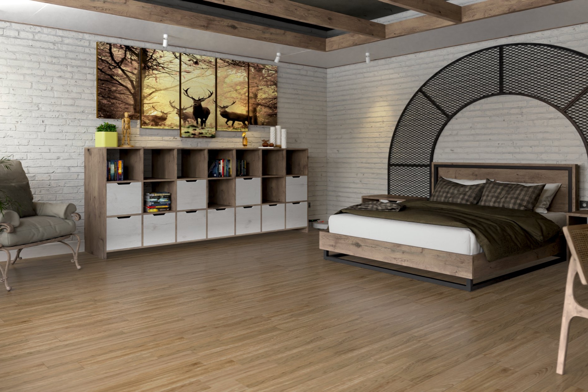 Инженерный паркет «Damy Floor» Натуральный (укладка палуба) — купить в Казани