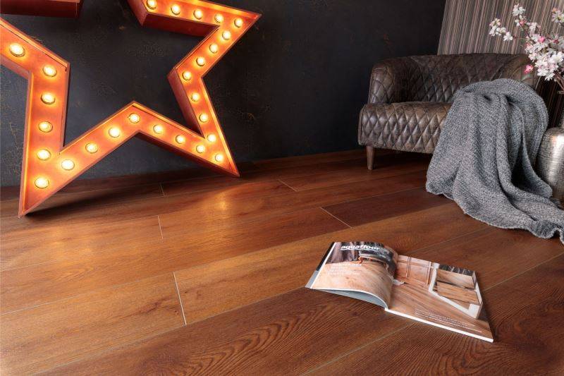 Замковая ПВХ плитка "Aquafloor" AF8026XXL (1800*228*8 мм) — купить в Казани