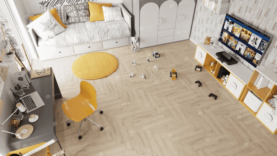 Виниловый ламинат "Alpine Floor" Parquet Light Дуб Медия (600*125*4 мм) — купить в Казани