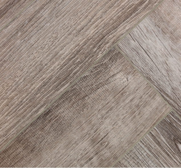 Виниловый ламинат SPC "Cronafloor" Herringbone Дуб Тулон (640*128*4,5 мм) — купить в Казани