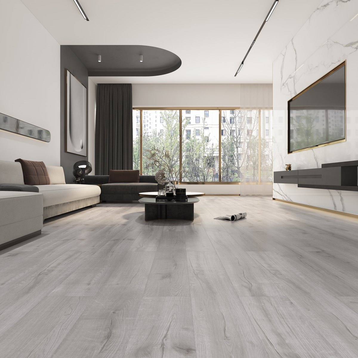 SPC ламинат "OneFloor" ЕСО 5050 (4V фаска) (1220*184*4 мм) — купить в Казани