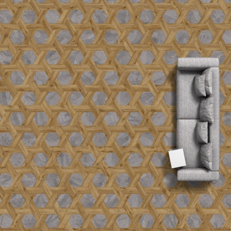 Виниловая плитка Wicker 268 (453*196*2,5 мм) — купить в Казани